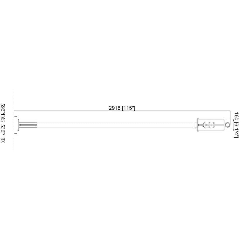 Sana 2-Light Outdoor Post Light