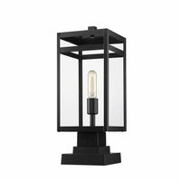 Nuri 1-Light Outdoor Pier Mount