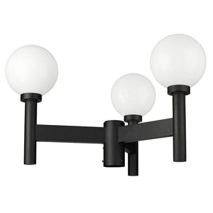 Laurent 3-Light 18" Outdoor Post Mount Fixture