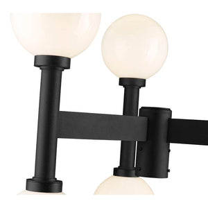 Laurent 6-Light 27" Outdoor Post Mount Fixture