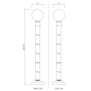 Laurent 1-Light Outdoor Post Mounted Fixture