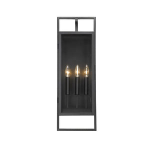 Lucian 3-Light 26.5" Outdoor Wall Light