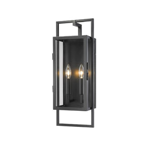 Lucian 2-Light 21.5" Outdoor Wall Light