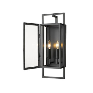 Lucian 2-Light 21.5" Outdoor Wall Light