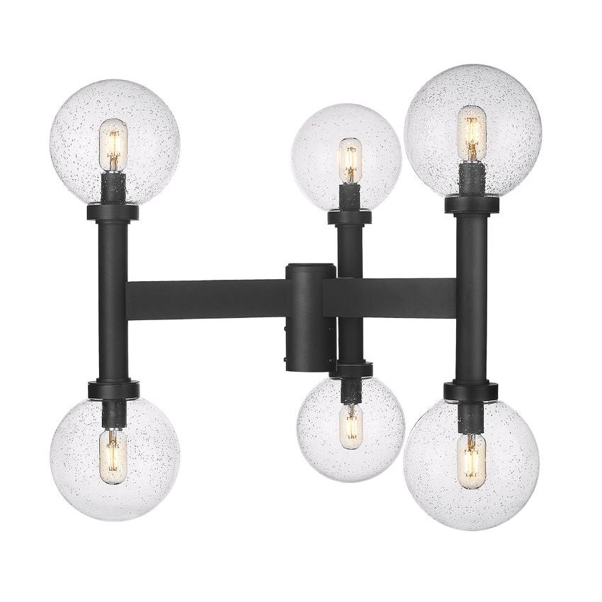 Laurent 6-Light 27" Outdoor Post Mount Fixture