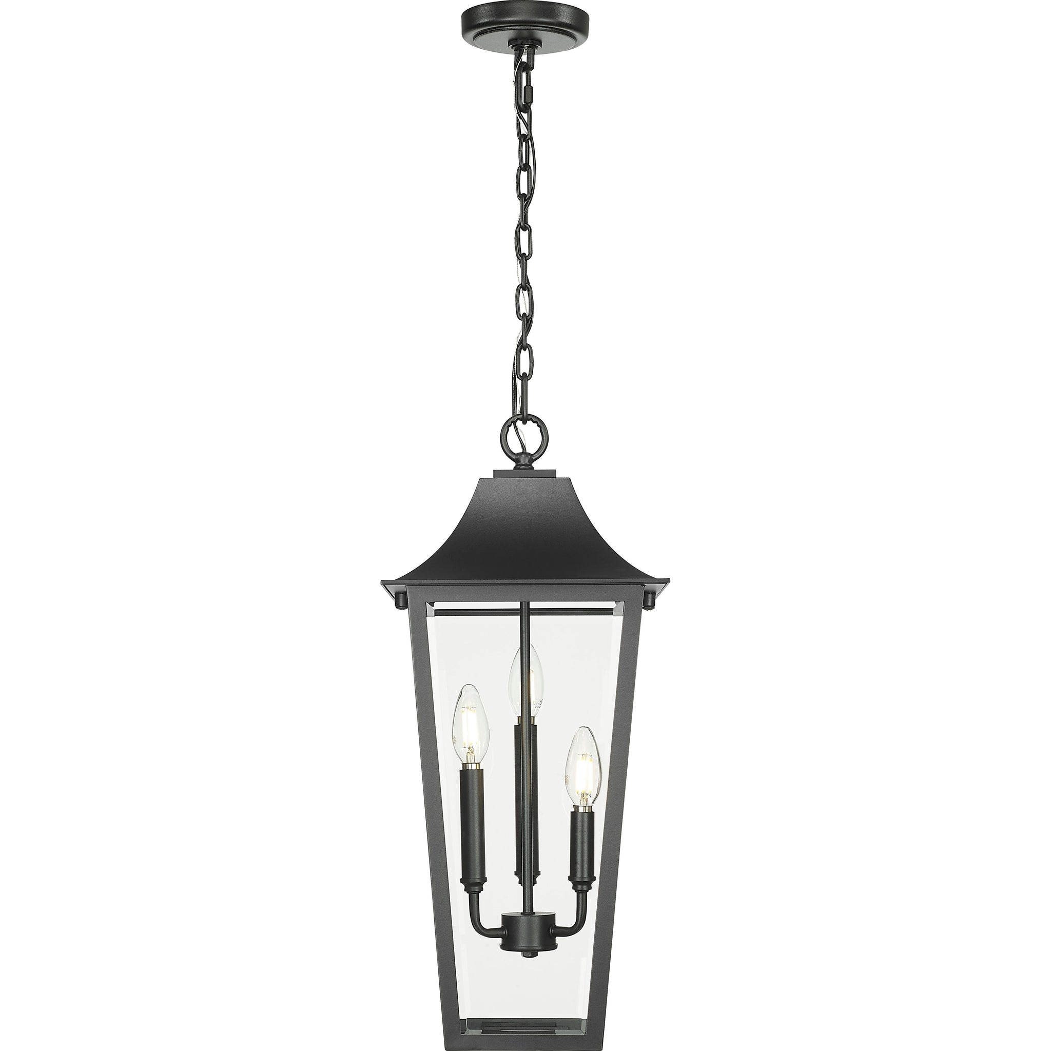 Gannon 3-Light Outdoor Chain Mount Ceiling Fixture