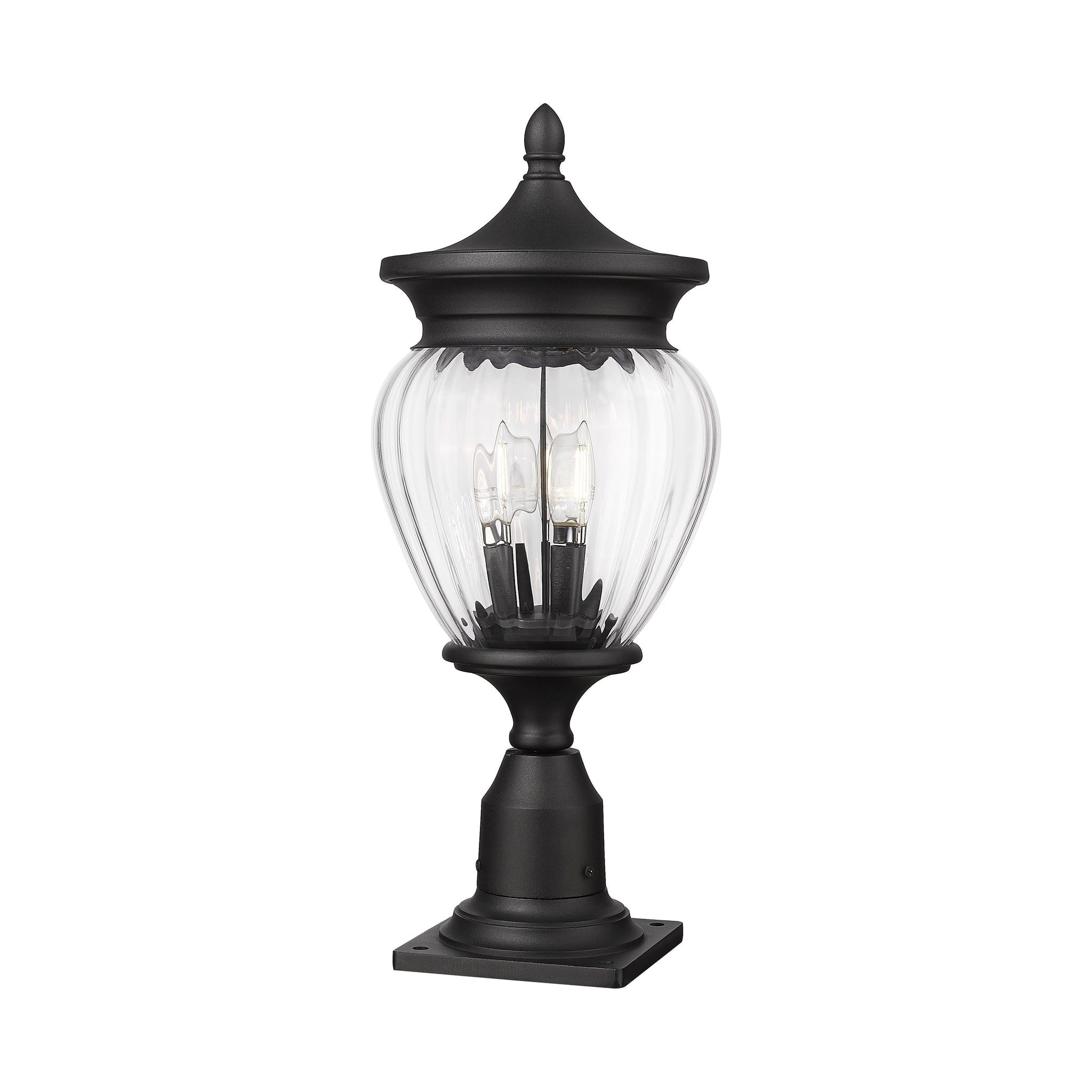 Davina 3-Light Outdoor Pier Mounted Fixture