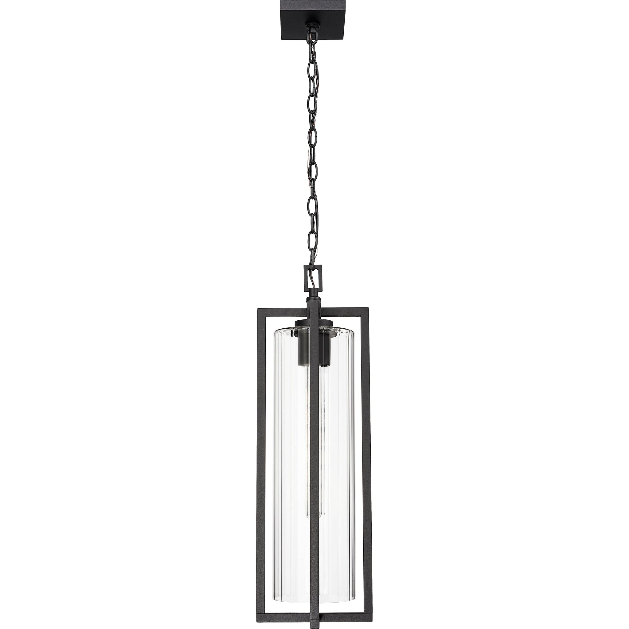 Aura 1-Light Outdoor Chain Mount Ceiling Fixture