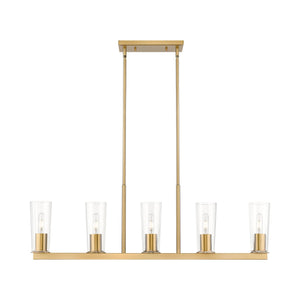 Titus 5-Light Linear Chandelier