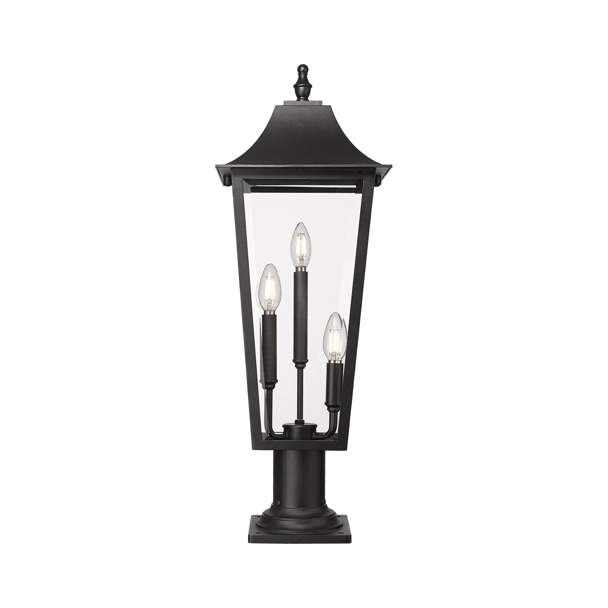 Gannon 3-Light Outdoor Pier Mounted Fixture