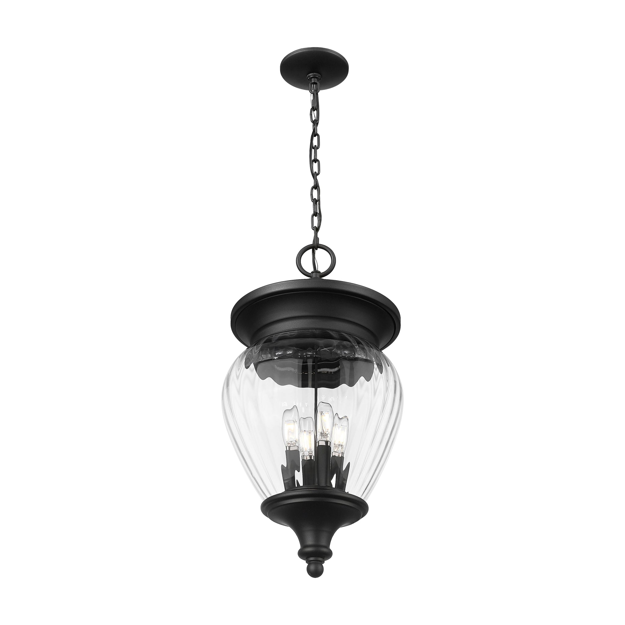 Davina 4-Light Outdoor Chain Mount Ceiling Fixture