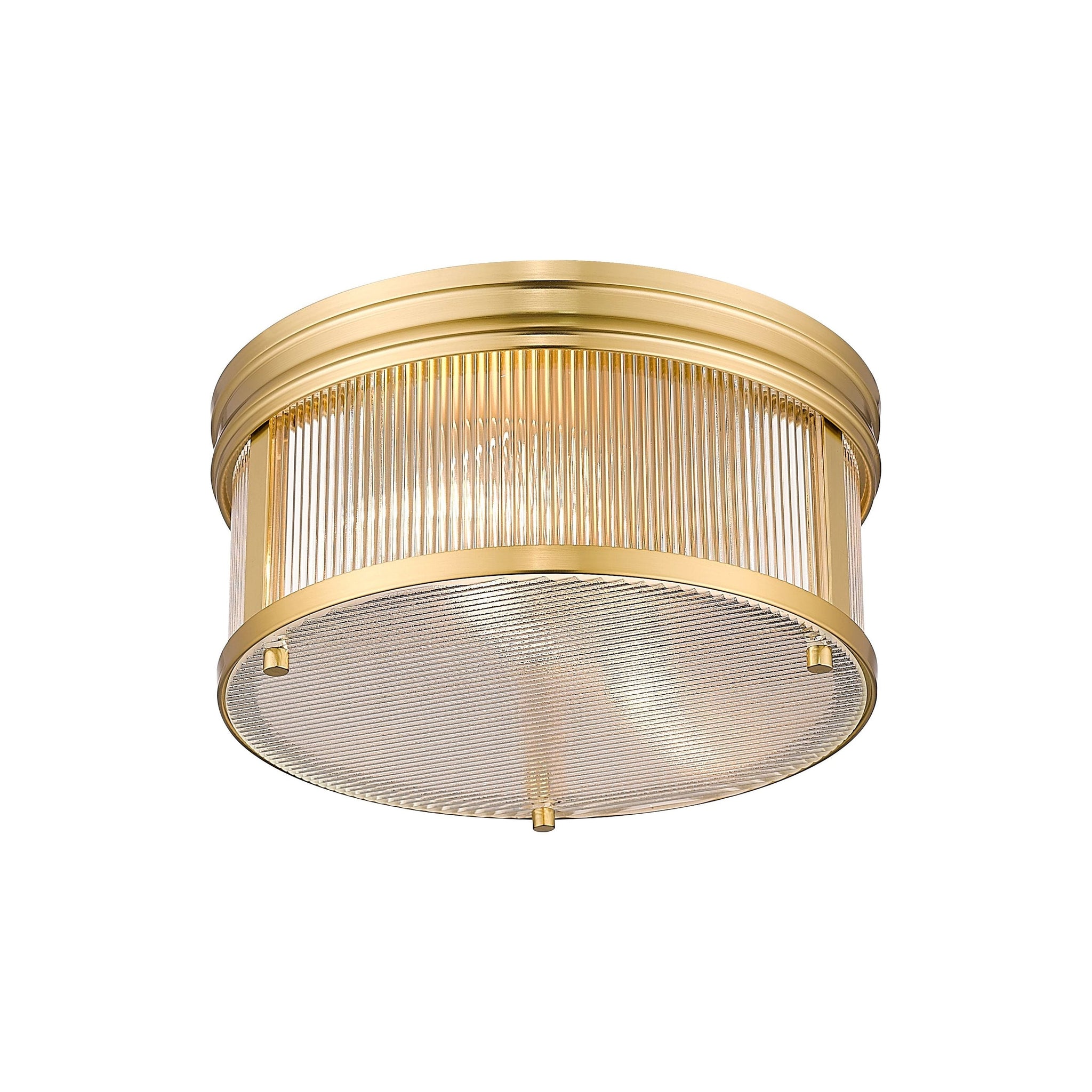 Carnaby 2-Light 13" Round Flush Mount