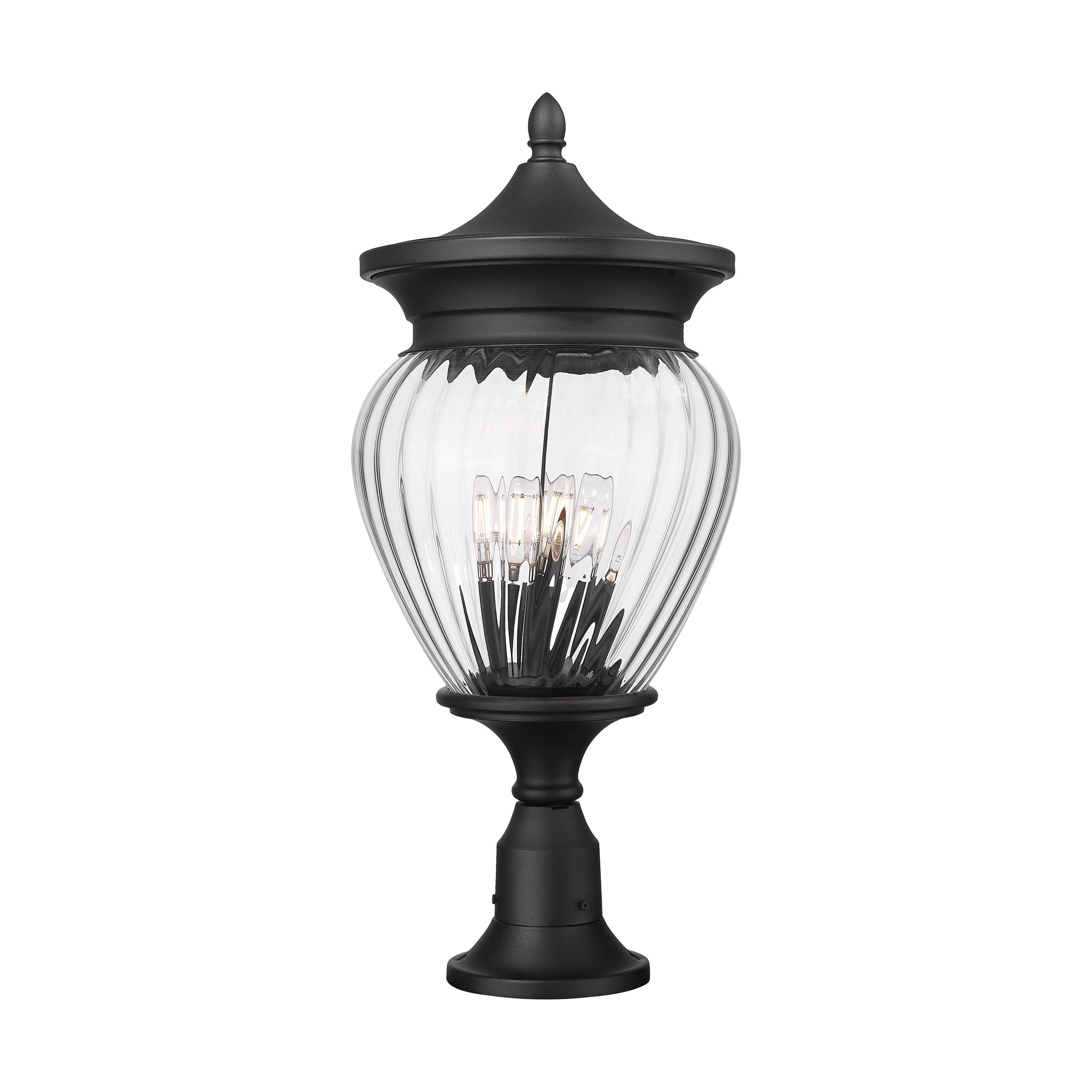 Davina 4-Light Outdoor Pier Mounted Fixture