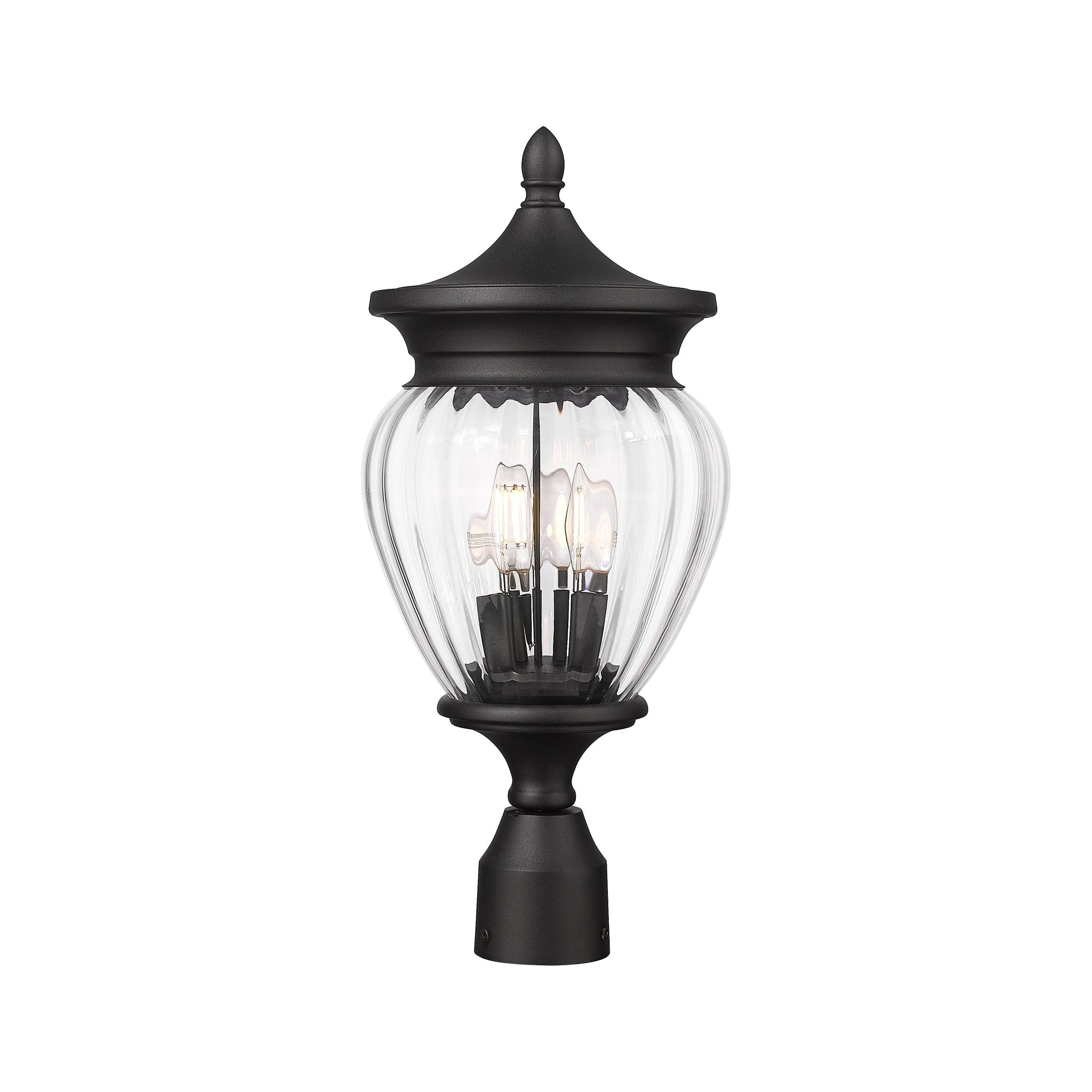 Davina 3-Light Outdoor Post Mount Fixture