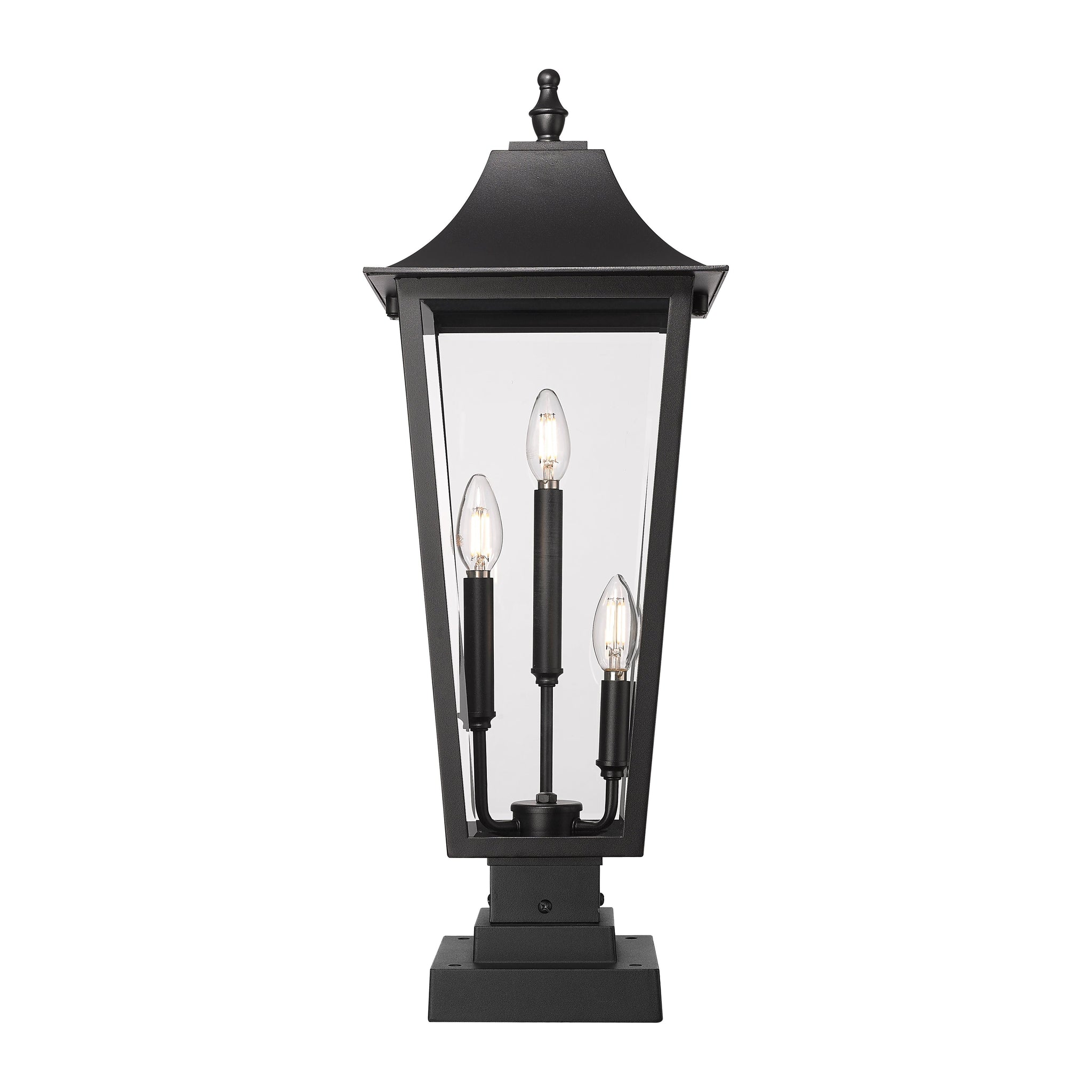 Gannon 3-Light Outdoor Pier Mounted Fixture