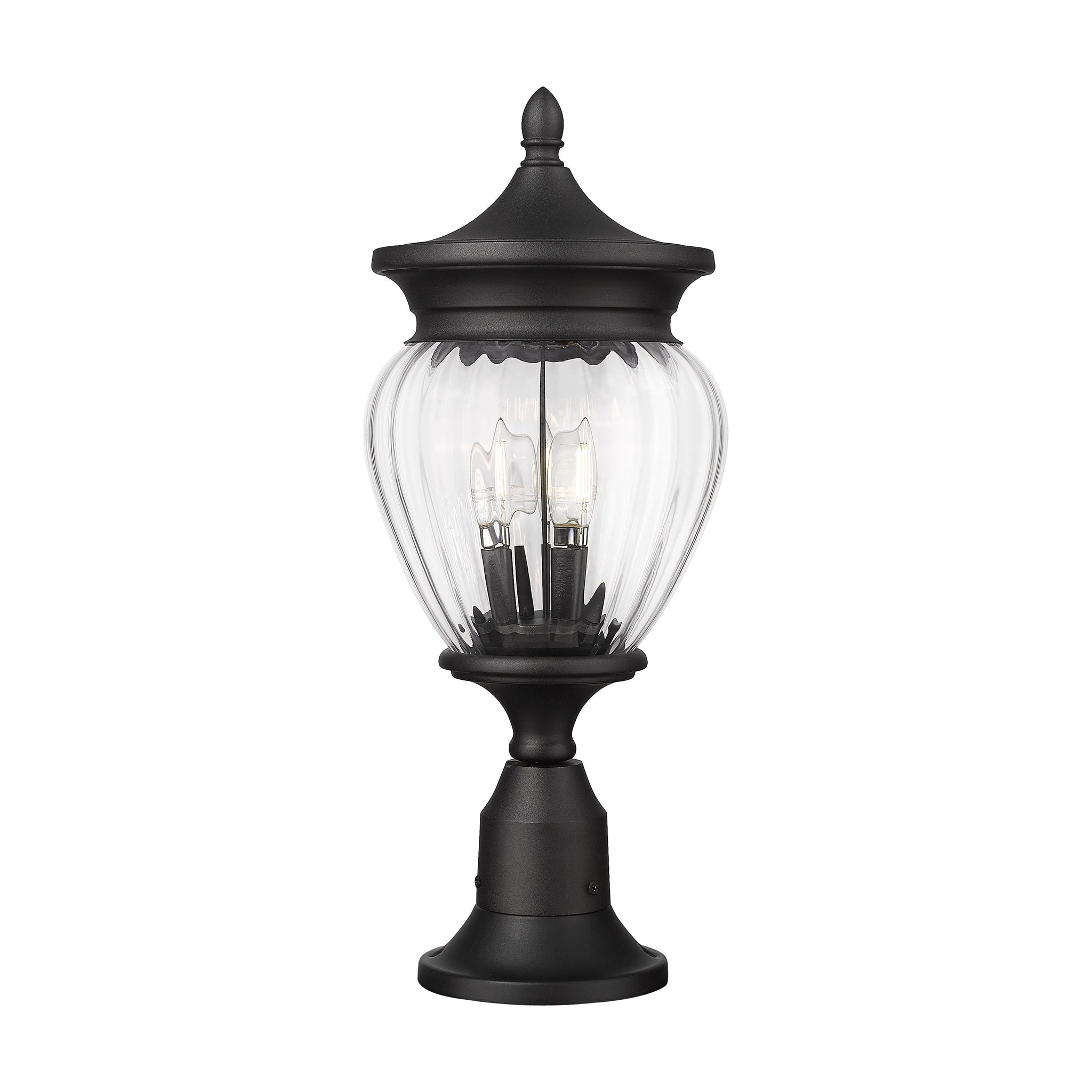 Davina 3-Light Outdoor Pier Mounted Fixture