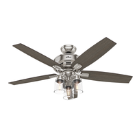 Bennett Fan with Light 52"