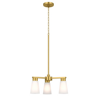 Stamos 18" 3-Light Chandelier