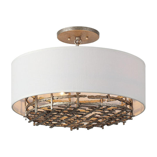 Cameo 4-Light Convertible Semi Flush / Pendant