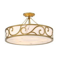 Halstead 6-Light Semi-Flush