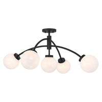 Redfield 5-Light Convertible Semi-Flush / Pendant