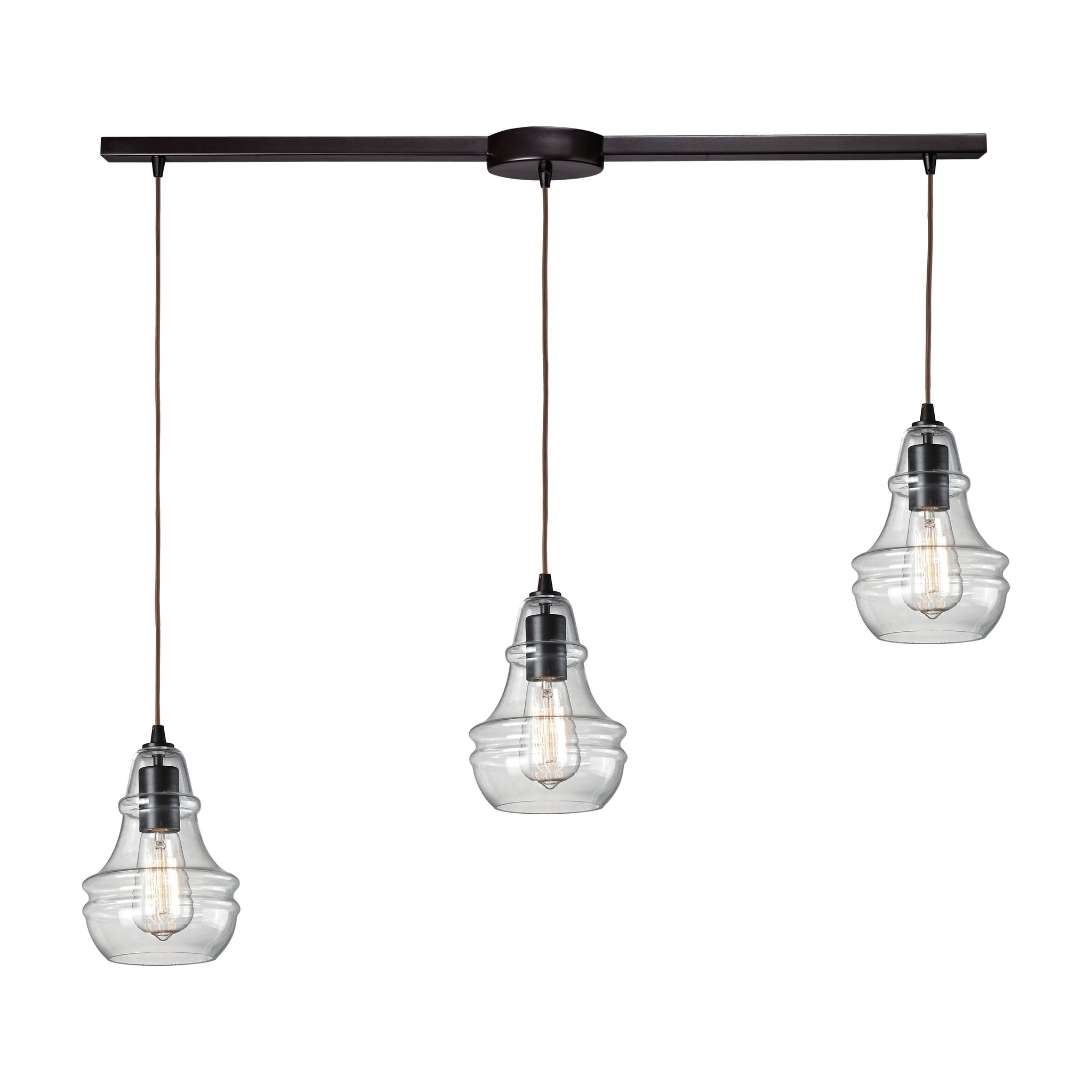 Menlow Park 36" Wide 3-Light Multi Pendant