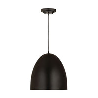 Z Studio 1-Light 12" Dome Pendant