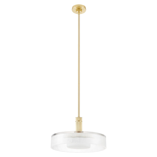 Como 18" 1-Light Convertible Pendant