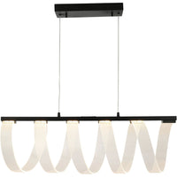 Wave LED 32" Pendant