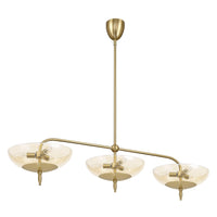 Fiorello 54" 9-Light Linear Chandelier