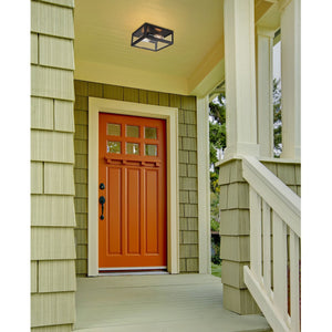 Parameters 12" Wide 2-Light Flush Mount