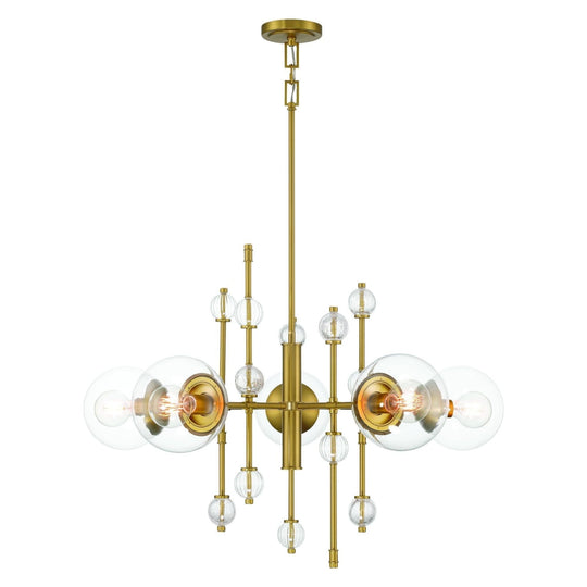 Traiton 36" 5-Light Chandelier