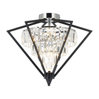 Geometric 5-Light Close to Ceiling