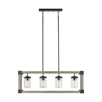 Dunning Four Light Island Pendant