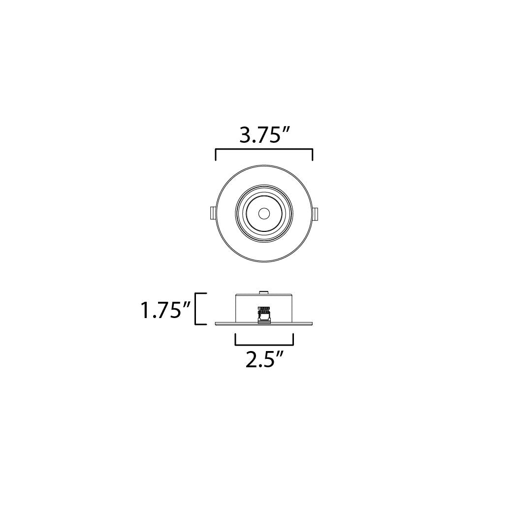Slim Gimbal 3.75" Recessed 5CCT