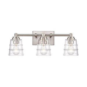 Pulsate 21.5" Wide 3-Light Vanity Light