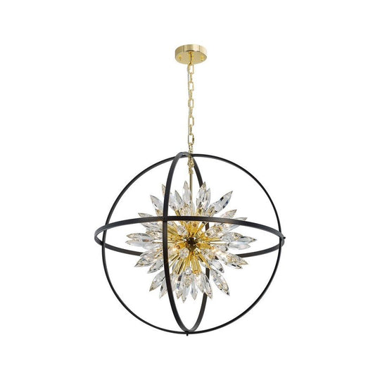 Sunburst 18-Light Chandelier