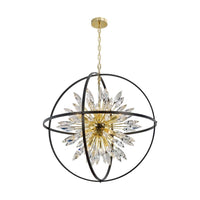 Sunburst 18-Light Chandelier