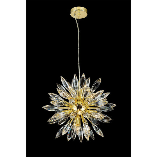 Sunburst 18-Light Pendant