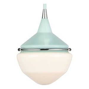 Mid-Century Schoolhouse 8" Wide 1-Light Mini Pendant