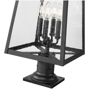 Rainer 4-Light Outdoor Pier Mounted Fixture