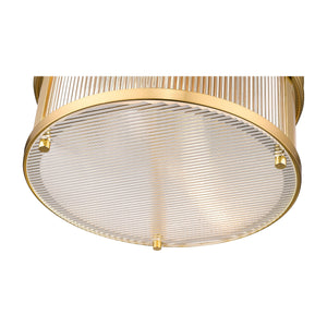 Carnaby 2-Light 13" Round Flush Mount