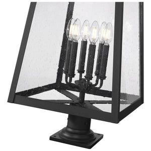 Rainer 6-Light Outdoor Pier Mounted Fixture