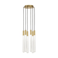Pylon Crystal 6-Light Chandelier