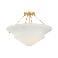 Loburn 3-Light Semi Flush Mount