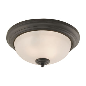 Huntington 13" Wide 2-Light Flush Mount