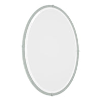 Beveled Oval Mirror
