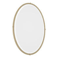 Beveled Oval Mirror