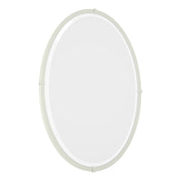 Beveled Oval Mirror
