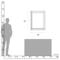 Metra Large Beveled Mirror